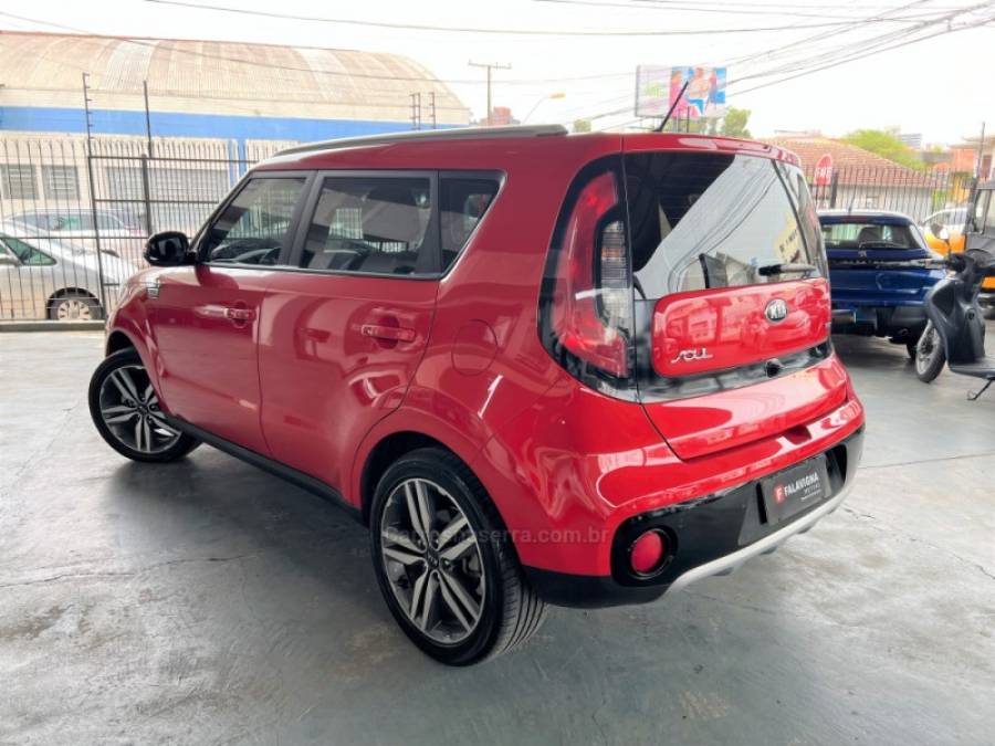 KIA MOTORS - SOUL - 2018/2019 - Vermelha - R$ 93.900,00